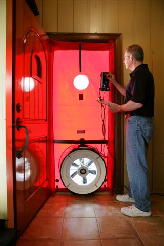 blower door